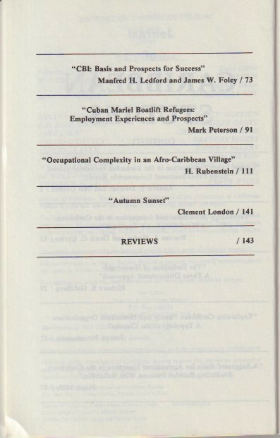 Contents, continued