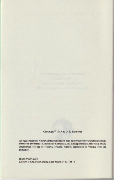 Copyright page