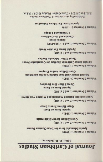 Back-issue list