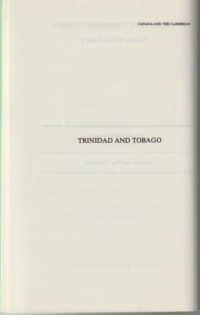 Section title: Trinidad and Tobago