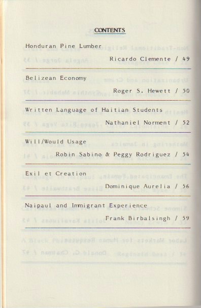 Contents, continued