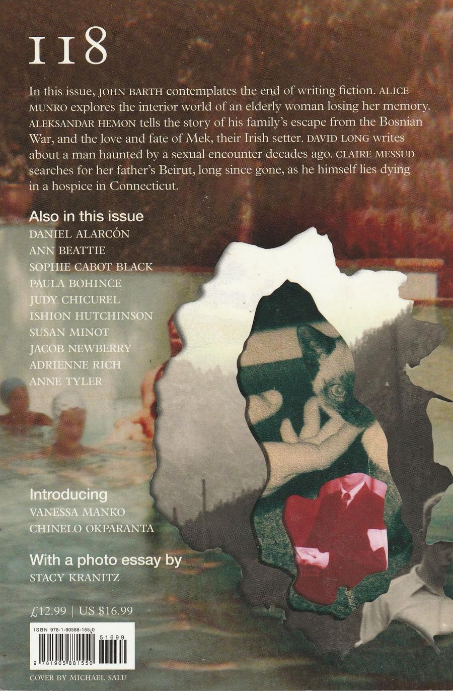 Granta Issue 118 back cover