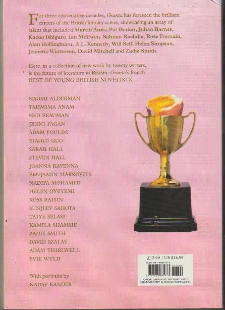 Granta Issue 123 back cover