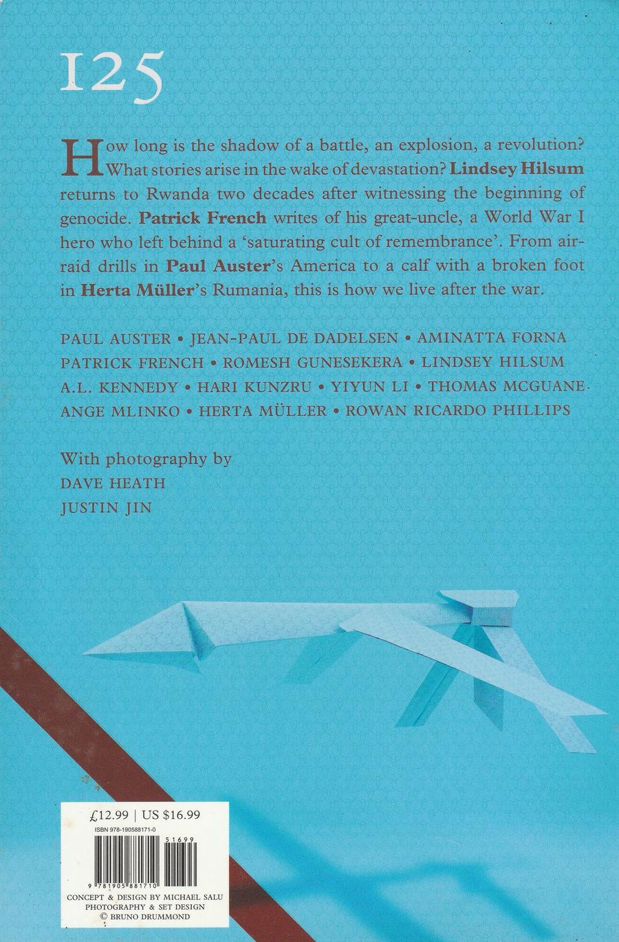 Granta Issue 125 back cover