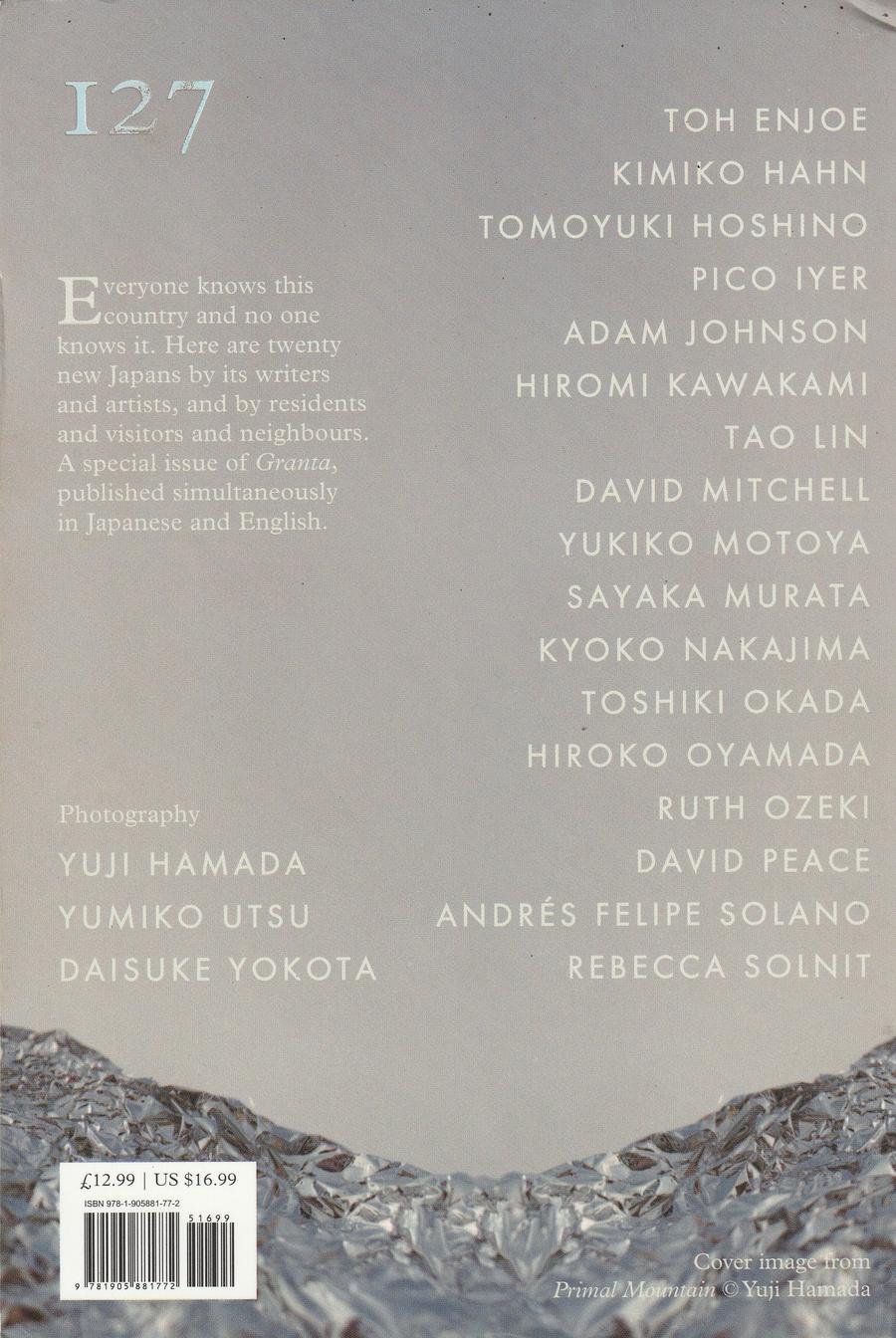 Granta Issue 127 back cover