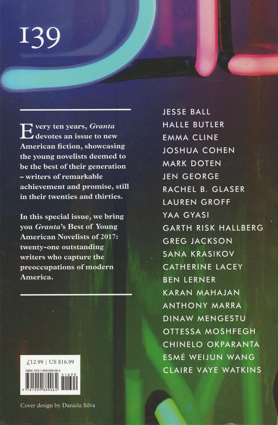 Granta Issue 139 back cover
