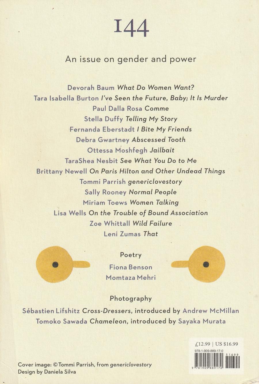 Granta Issue 144 back cover