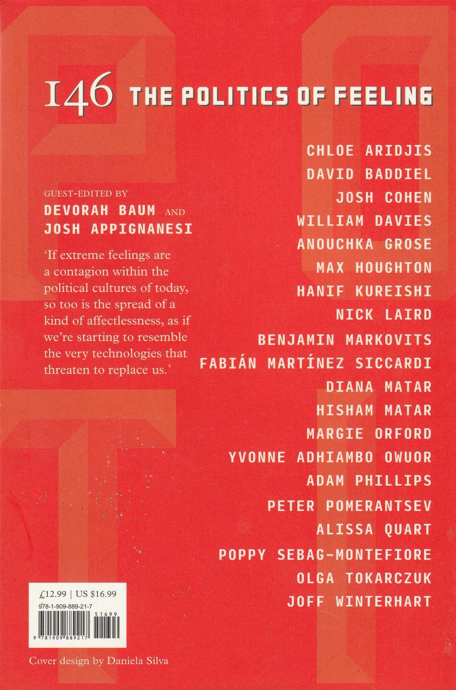 Granta Issue 146 back cover