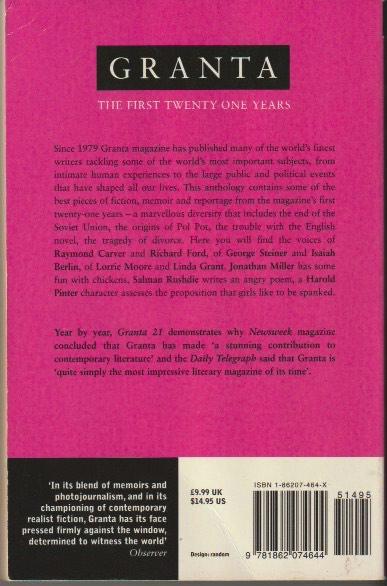 The First Twenty-One Years back cover