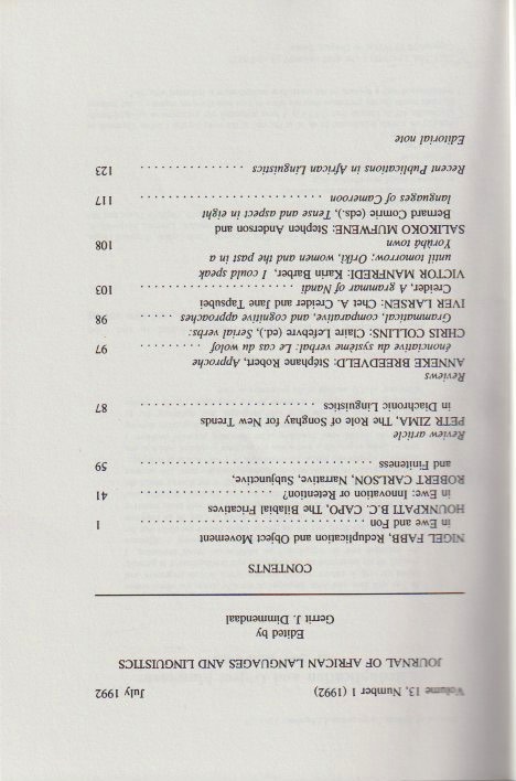 Contents