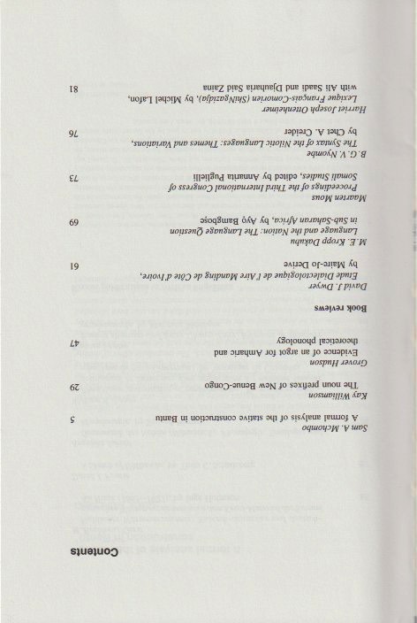 Contents