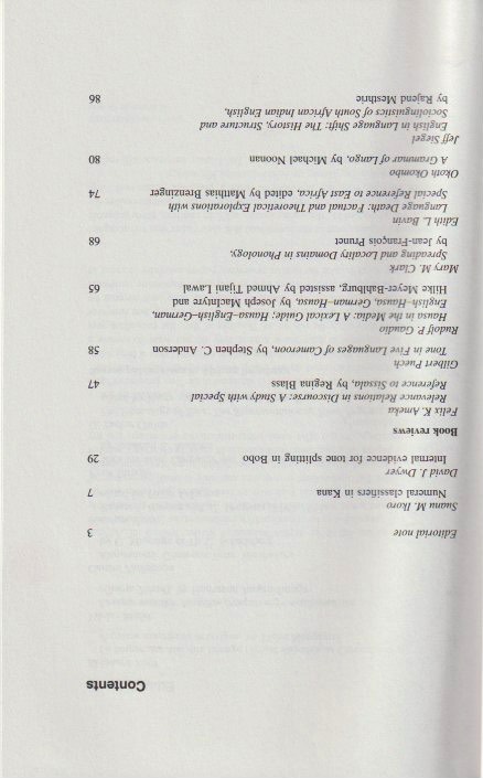 Contents
