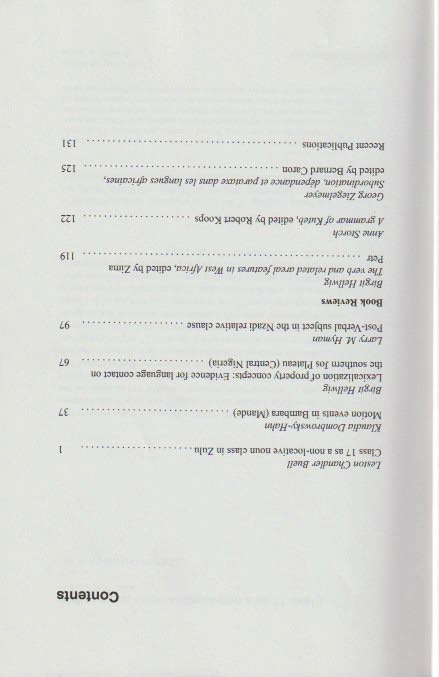 Contents