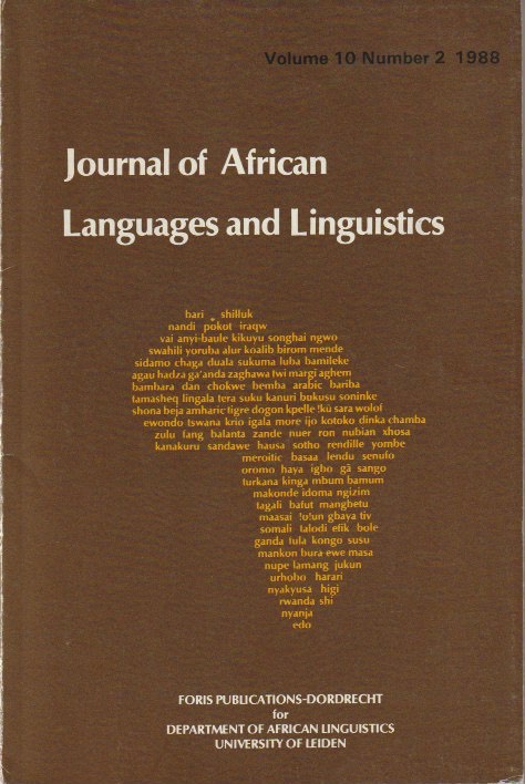 JALL Volume 10, Number 2
