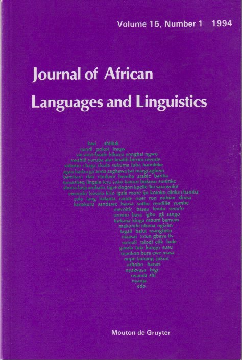 JALL Volume 15, Number 1