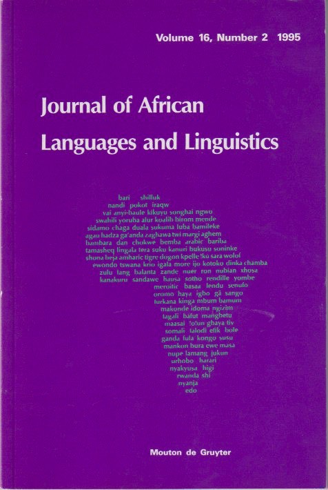 JALL Volume 16, Number 2