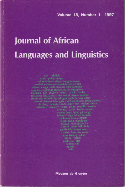 JALL Volume 18, Number 1