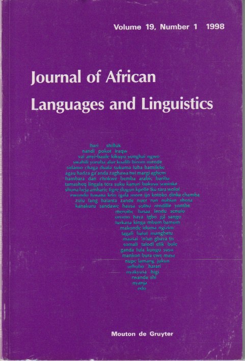 JALL Volume 19, Number 1