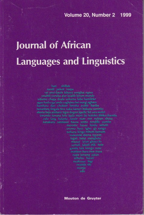 JALL Volume 20, Number 2