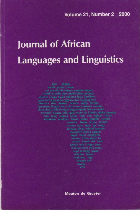 JALL Volume 21, Number 2