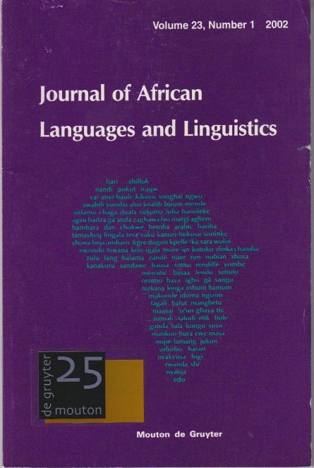 JALL Volume 23, Number 1