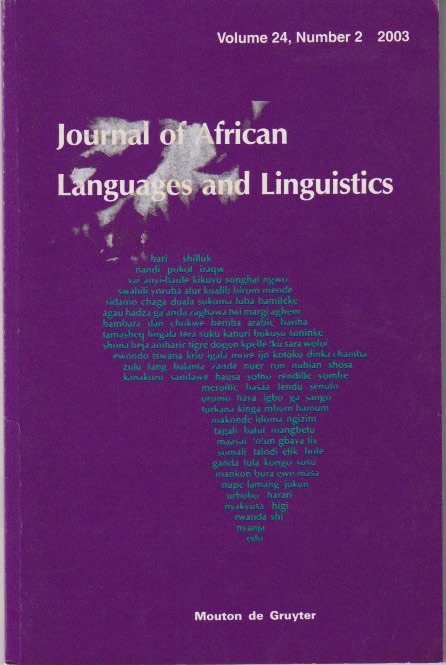 JALL Volume 24, Number 2