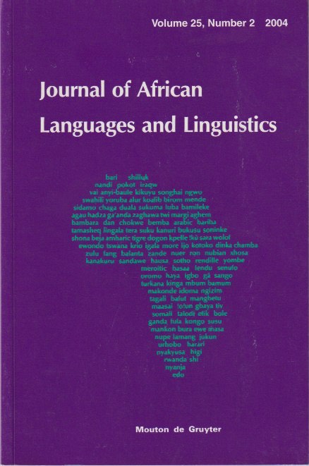 JALL Volume 25, Number 2