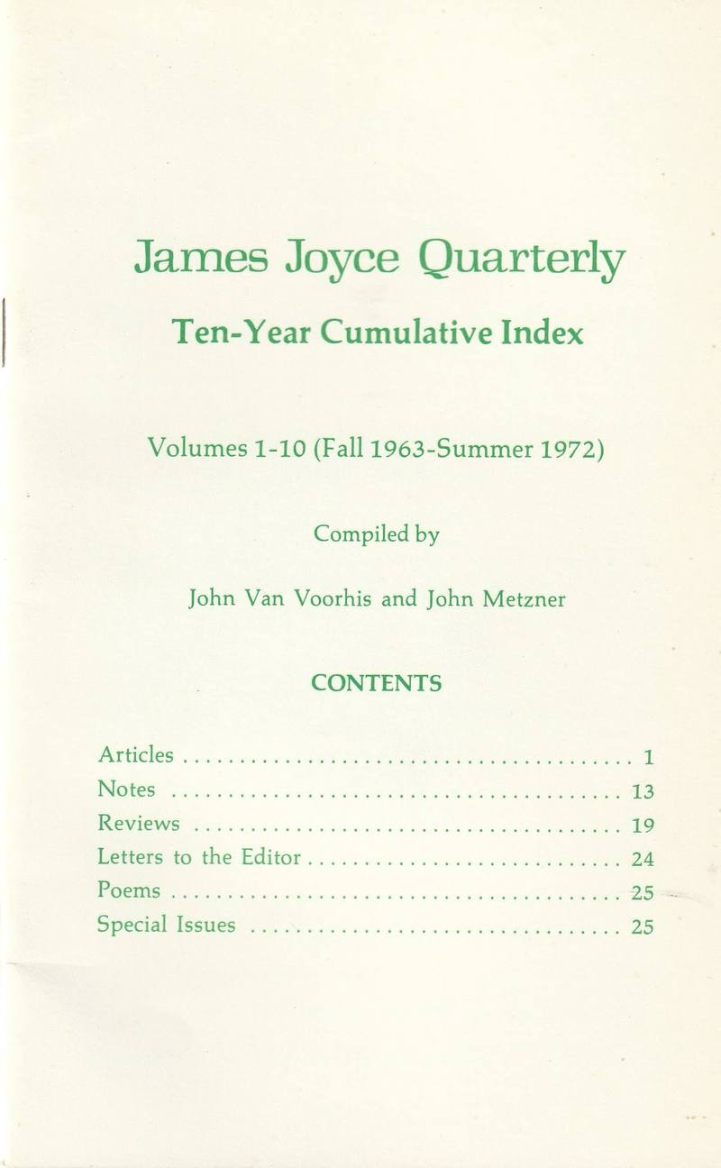 Ten Year Cumulative Index