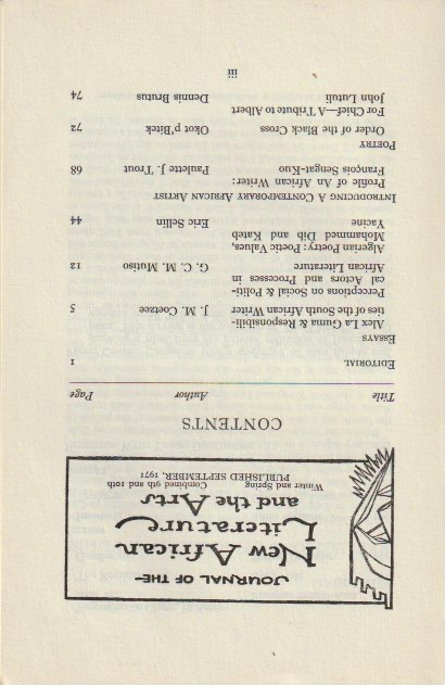Contents
