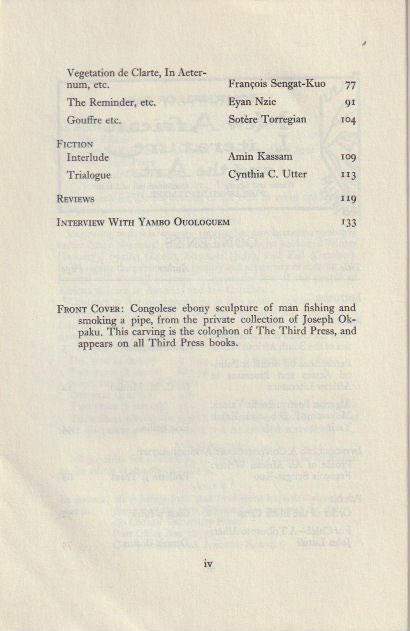 Contents, continued