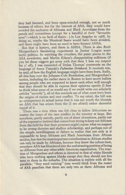 Editorial, continued