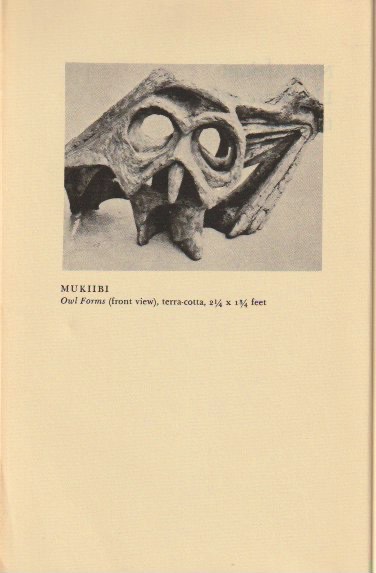 Mukiibi, Owl Forms — terra-cotta