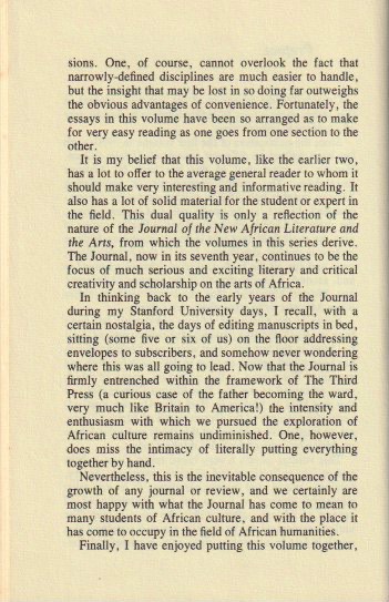 Preface, continued