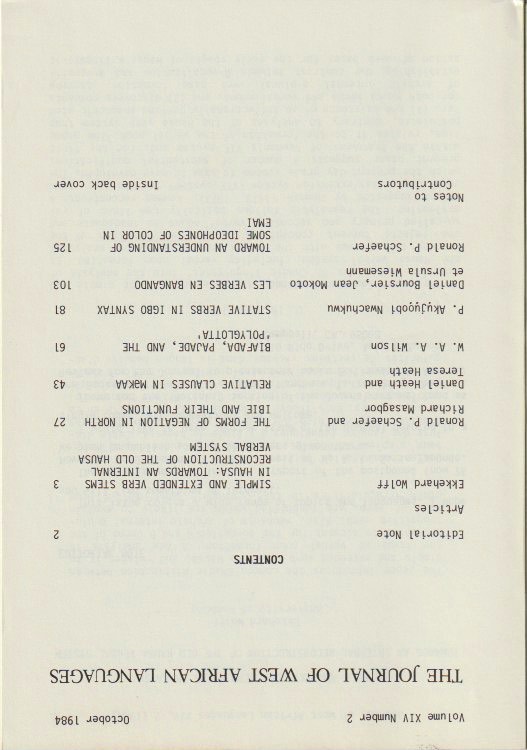 Contents