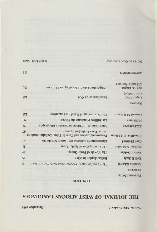 Contents
