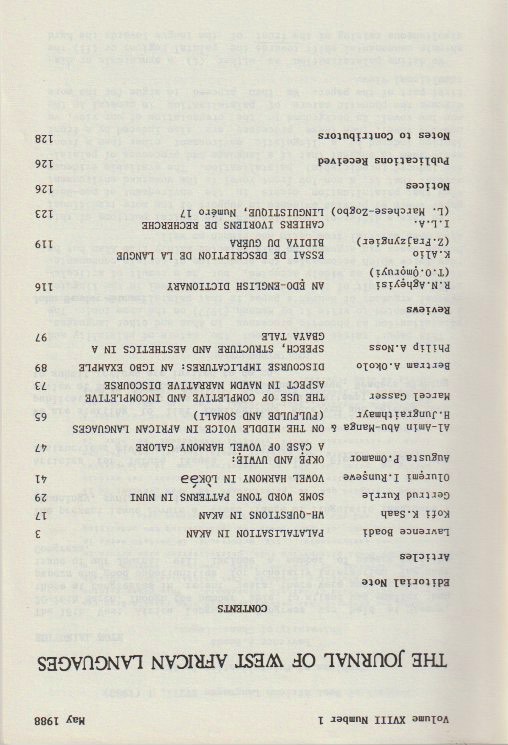 Contents