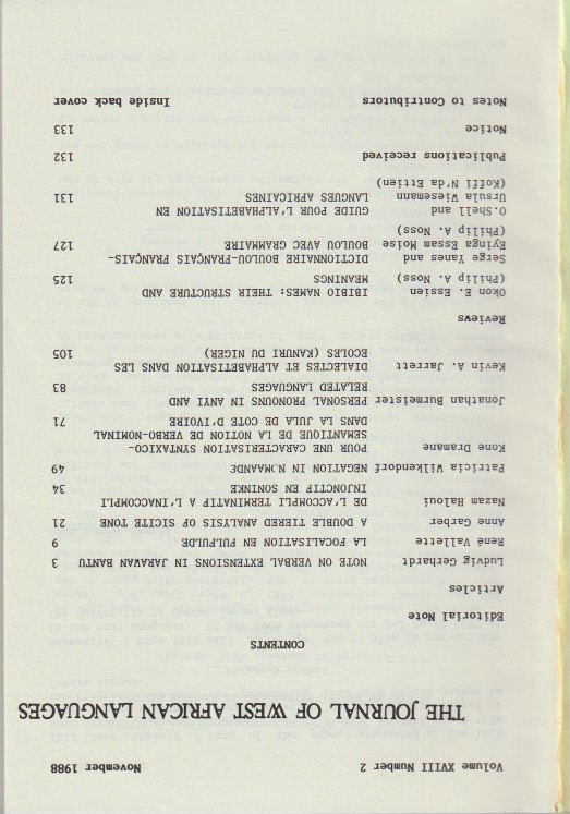 Contents