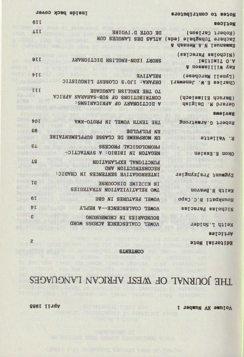 Contents