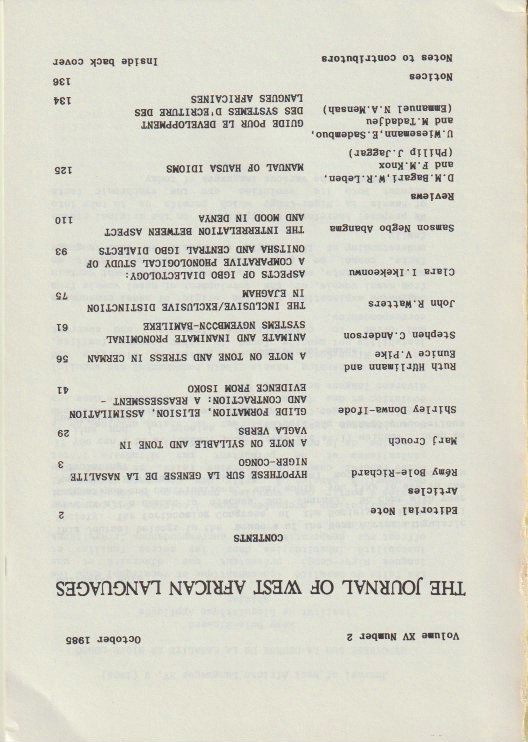 Contents
