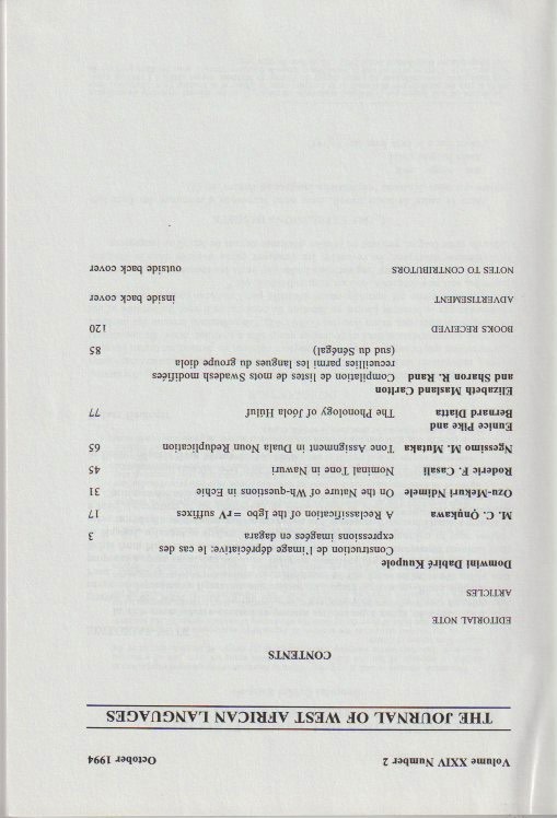 Contents