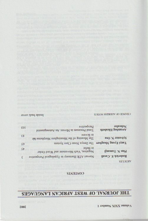 Contents