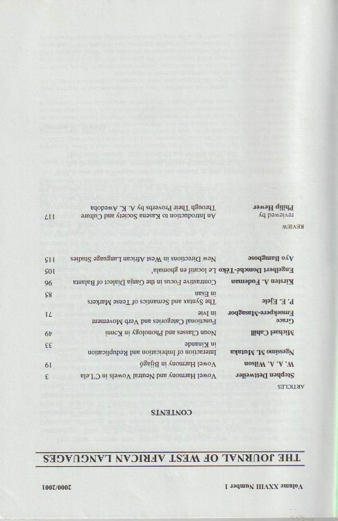 Contents