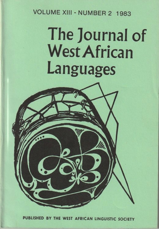 JWAL Volume XIII, Number 2