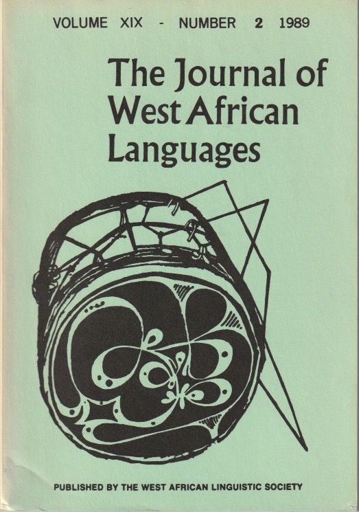JWAL Volume XIX, Number 2