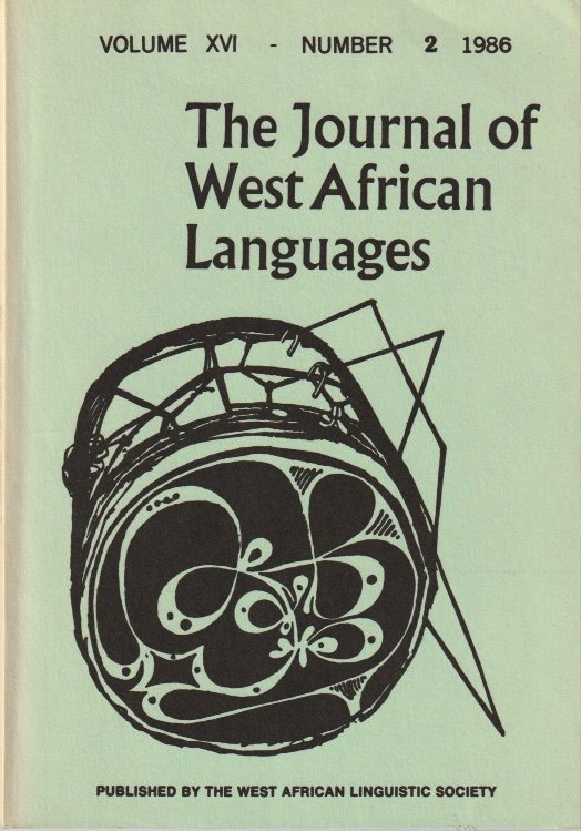 JWAL Volume XVI, Number 2