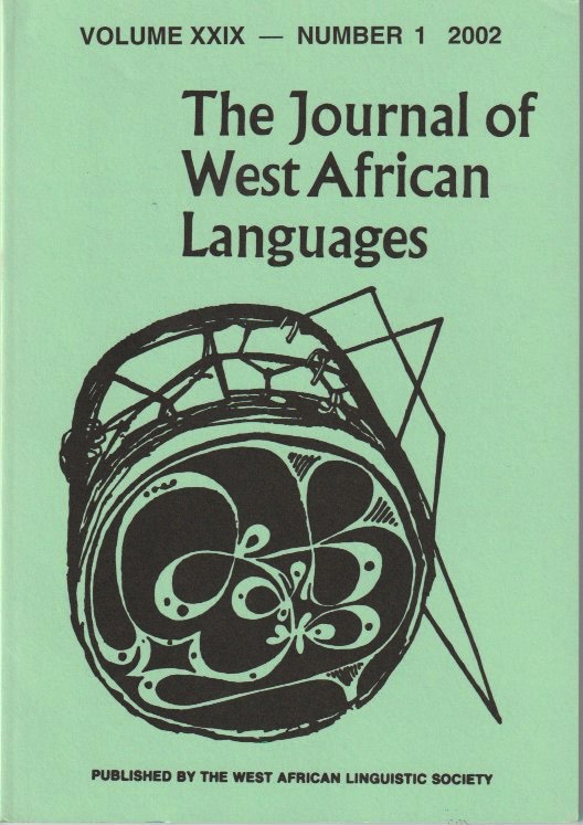 JWAL Volume XXIX, Number 1
