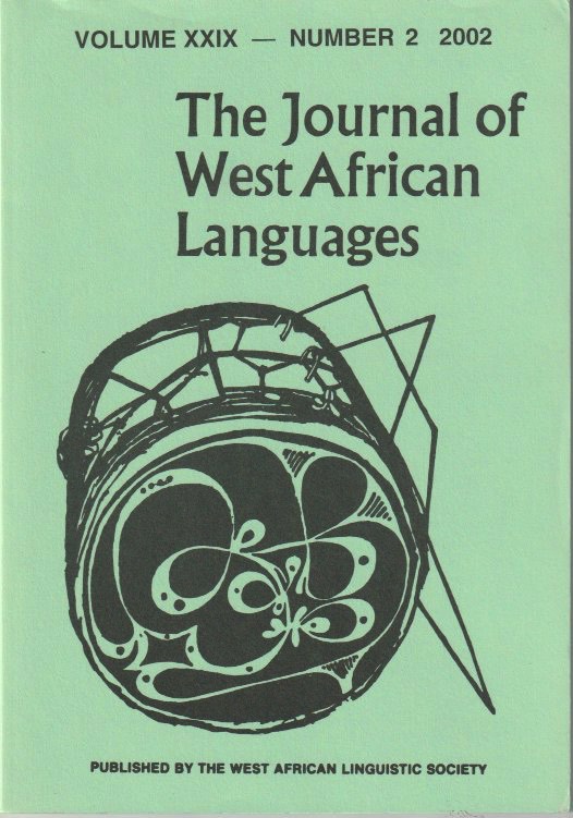 Journal of West African Languages