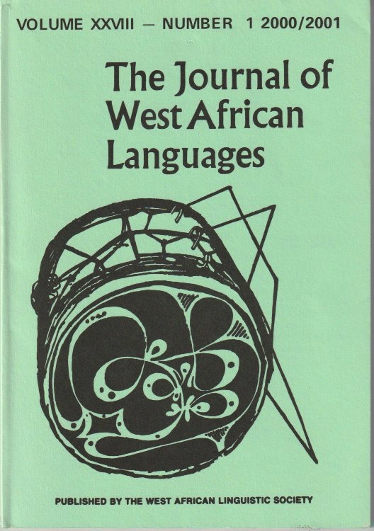 JWAL Volume XXVIII, Number 1