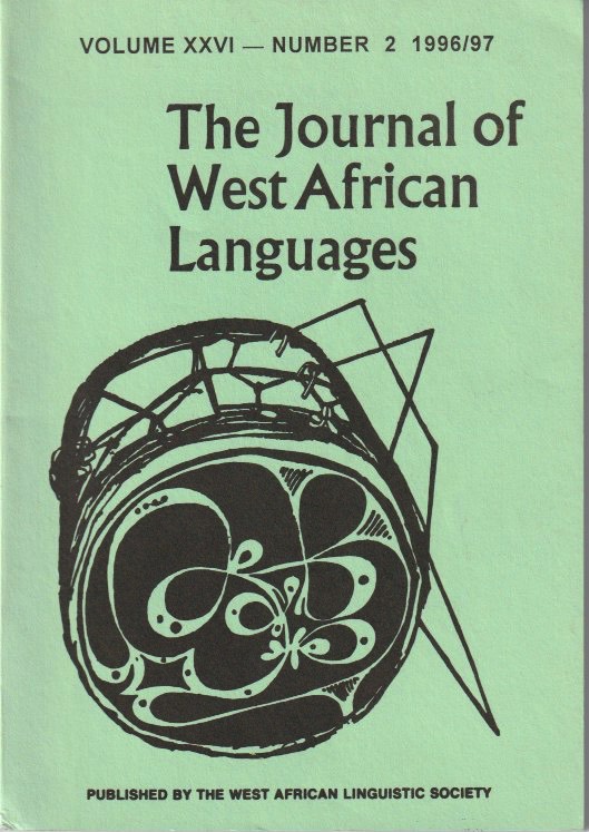 JWAL Volume XXVI, Number 2