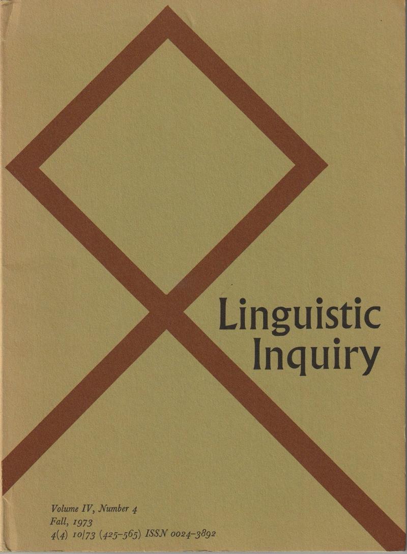 Linguistic Inquiry